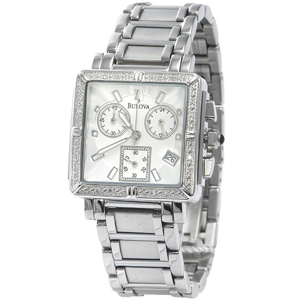 bulova square faced mens watches